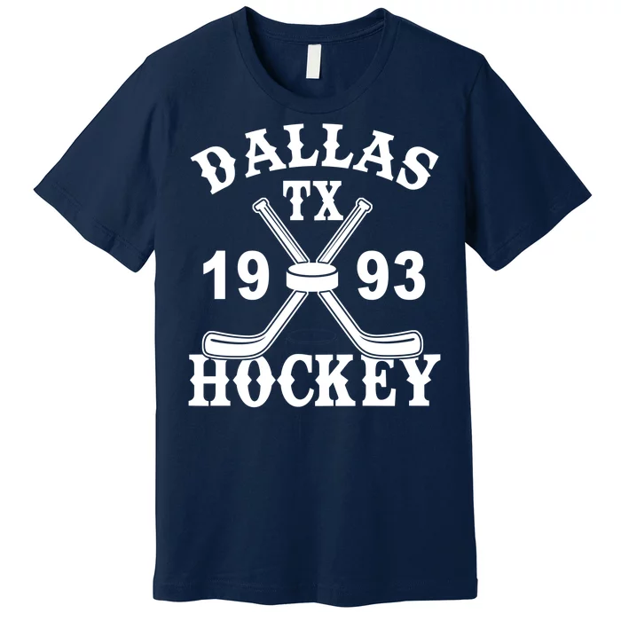 Dallas Texas TX Hockey 1993 Premium T-Shirt