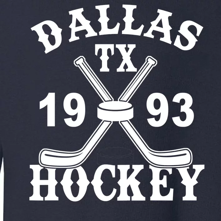 Dallas Texas TX Hockey 1993 Toddler Sweatshirt