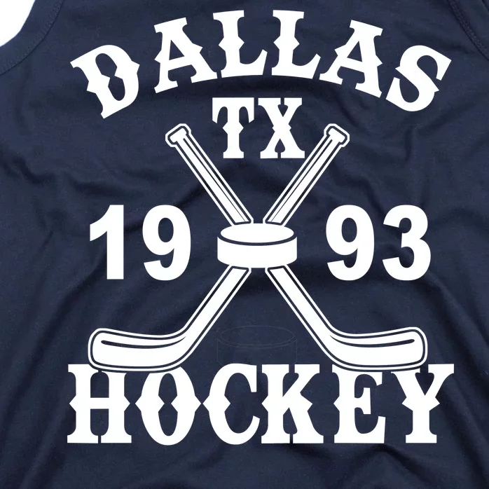 Dallas Texas TX Hockey 1993 Tank Top