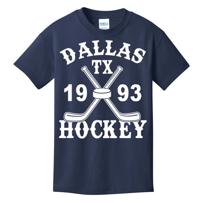 Dallas Texas TX Hockey 1993 Kids T-Shirt