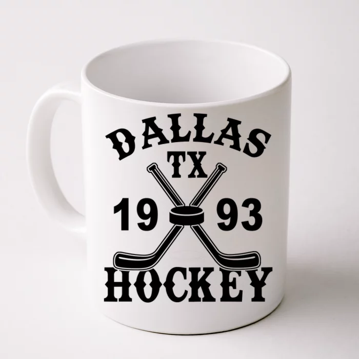 Dallas Texas TX Hockey 1993 Front & Back Coffee Mug