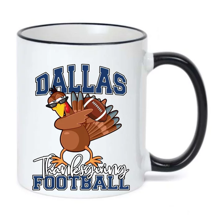 Dallas Thanksgiving Football Fan Black Color Changing Mug