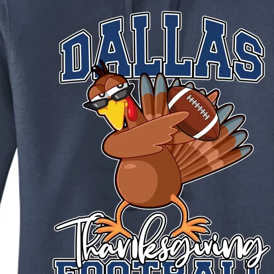 Dallas Thanksgiving Football Fan Women's Pullover Hoodie