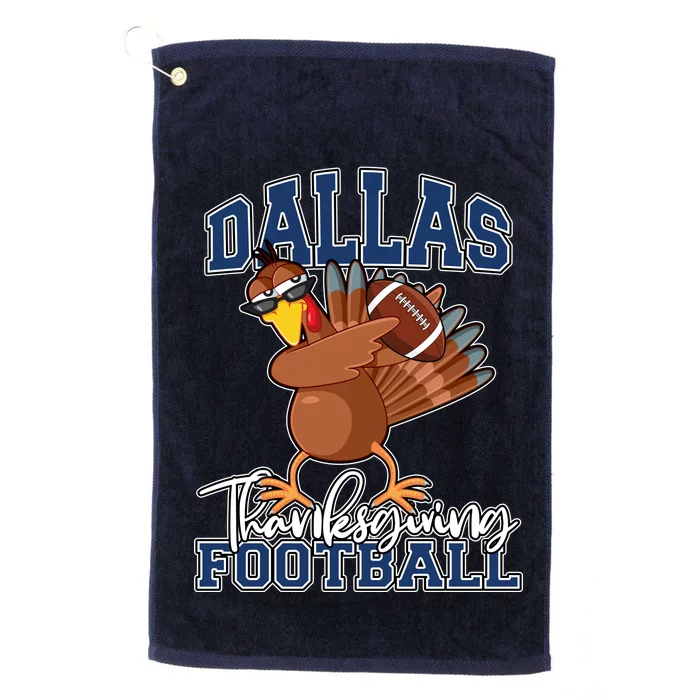 Dallas Thanksgiving Football Fan Platinum Collection Golf Towel