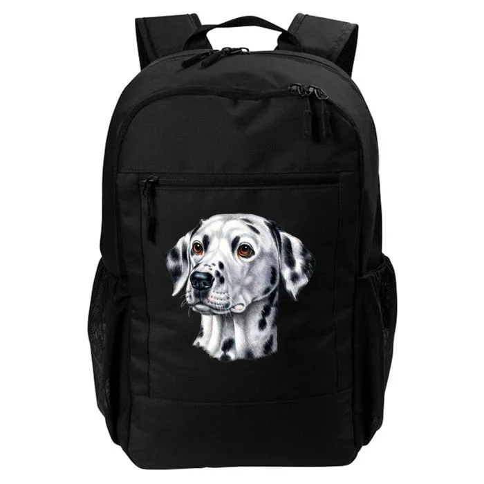 Dalmatian Face Daily Commute Backpack