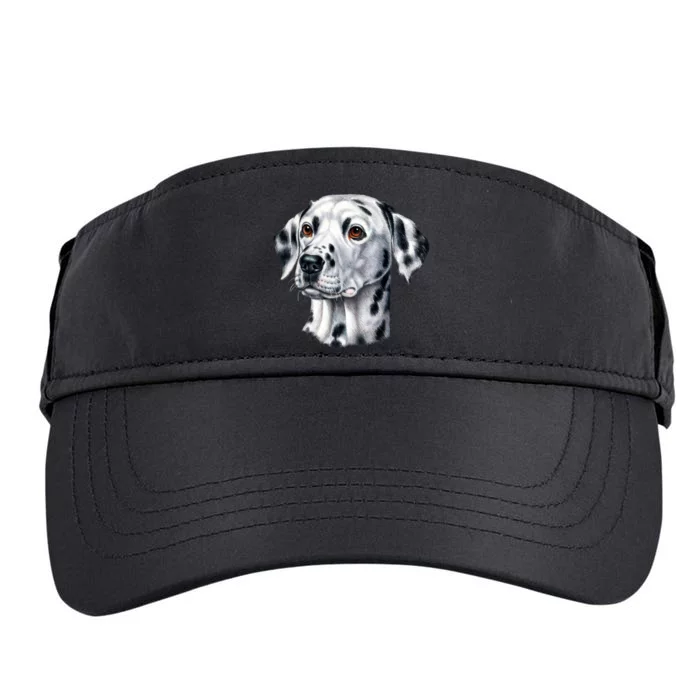 Dalmatian Face Adult Drive Performance Visor