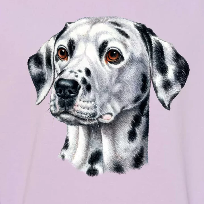 Dalmatian Face Garment-Dyed Sweatshirt