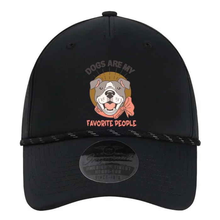 Dogs Are My Favorite People Cool Gift Performance The Dyno Cap