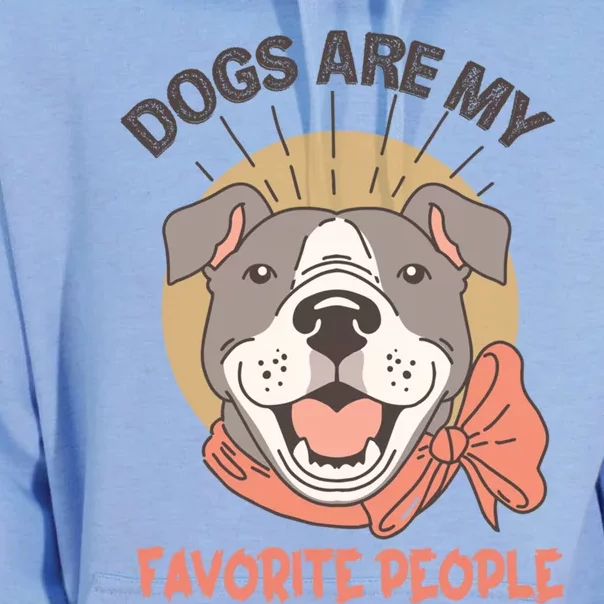 Dogs Are My Favorite People Cool Gift Unisex Surf Hoodie