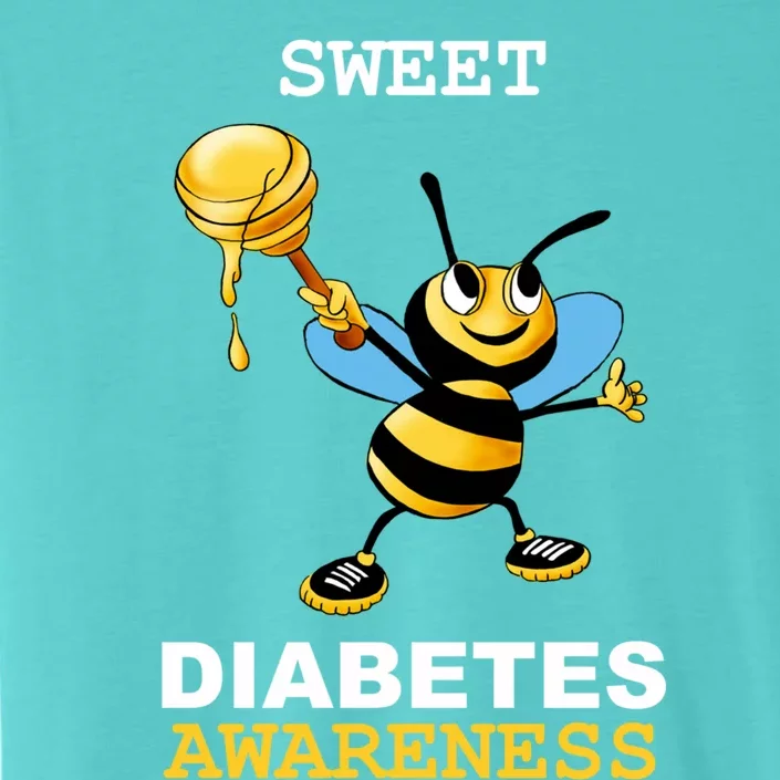 Diabetes Awareness Month Great Gift Sweet Diabetic Bee Diabetes Cool Gift ChromaSoft Performance T-Shirt