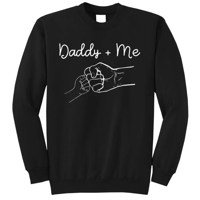 Daddy And Me Best Dad Ever Fist Bump Funny Fathers Day Sweatshirt