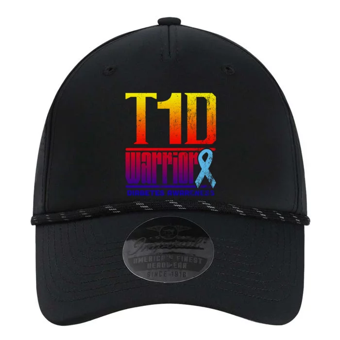 Diabetes Awareness Month T1d Diabetes Warrior Gift Performance The Dyno Cap