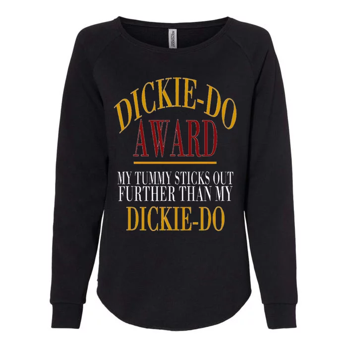 Dickiedo Award My Tummy Sticks Out Further Than Womens California Wash Sweatshirt