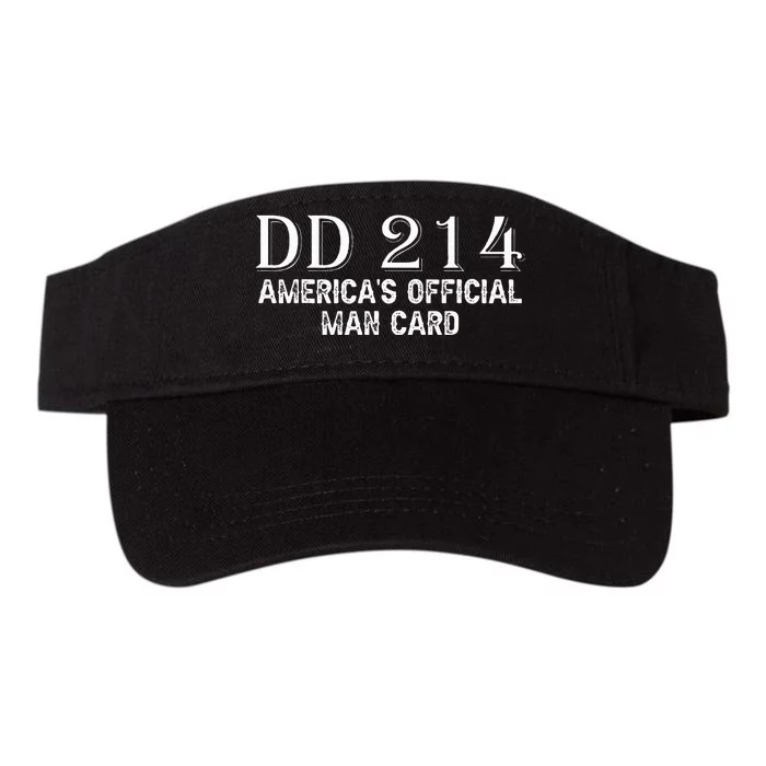 Dd214 AmericaS Man Card Valucap Bio-Washed Visor