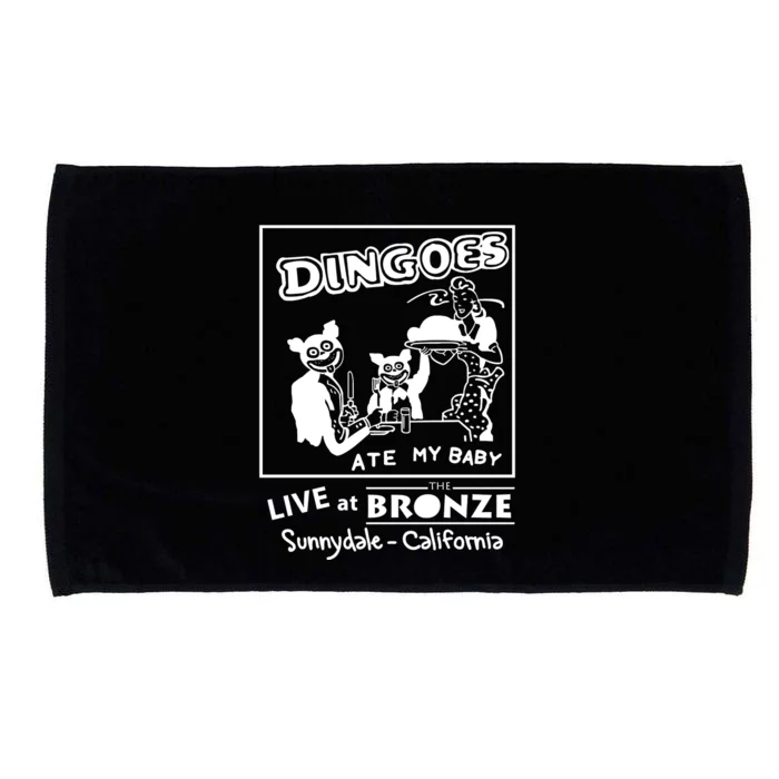 Dingoes Ate My Baby Live At The Bronze Sunnydale California Microfiber Hand Towel