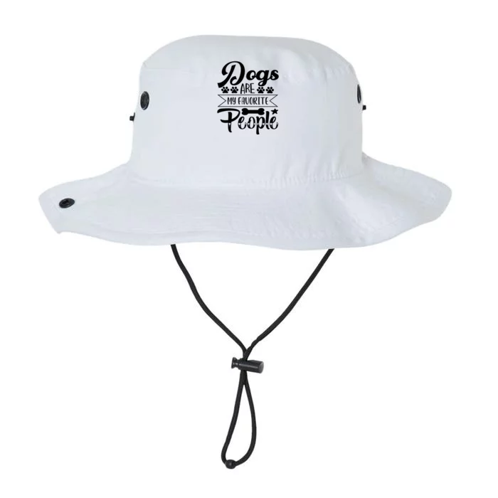 Dogs Are My Favorite People Puppy Dog Lover Great Gift Legacy Cool Fit Booney Bucket Hat