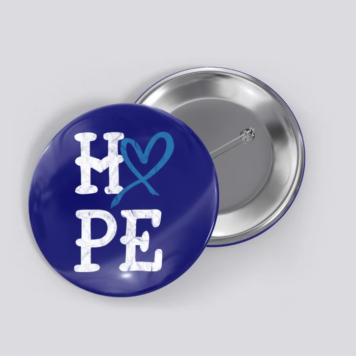 Diabetes Awareness Month Hope Vintage T1 T2 Cute Gift Button