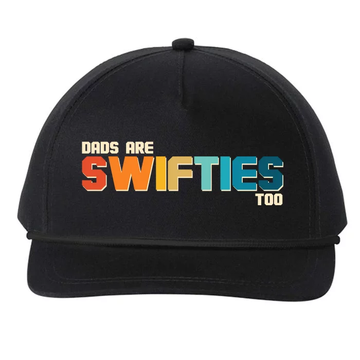 Dads Are Music Fans Too Snapback Five-Panel Rope Hat