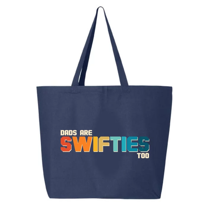 Dads Are Music Fans Too 25L Jumbo Tote