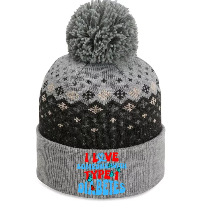 Diabetes Awareness Month I Love Someone With Type 1 Diabetes The Baniff Cuffed Pom Beanie