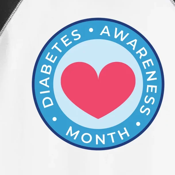 Diabetes Awareness Month Great Gift Heart Gift Toddler Fine Jersey T-Shirt