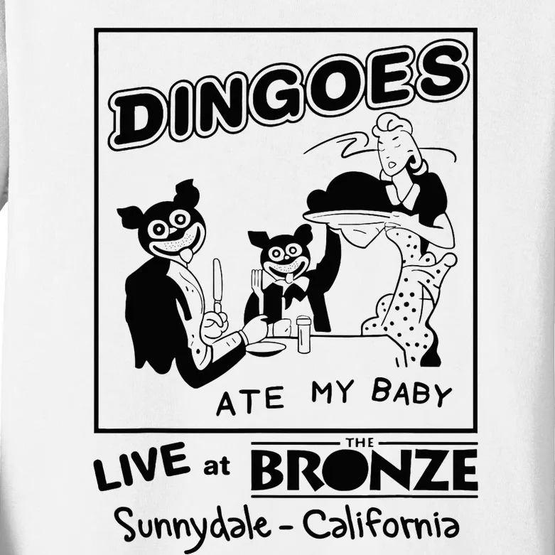 Dingoes Ate My Baby Kids Long Sleeve Shirt