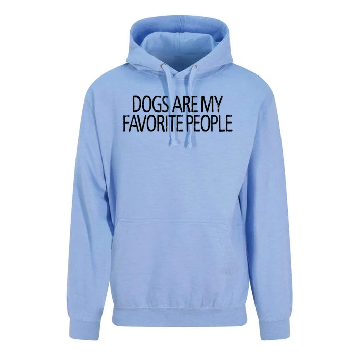 Dogs Are My Favorite People Cute Gift Unisex Surf Hoodie