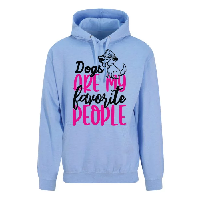 Dogs Are My Favorite People Gift Unisex Surf Hoodie