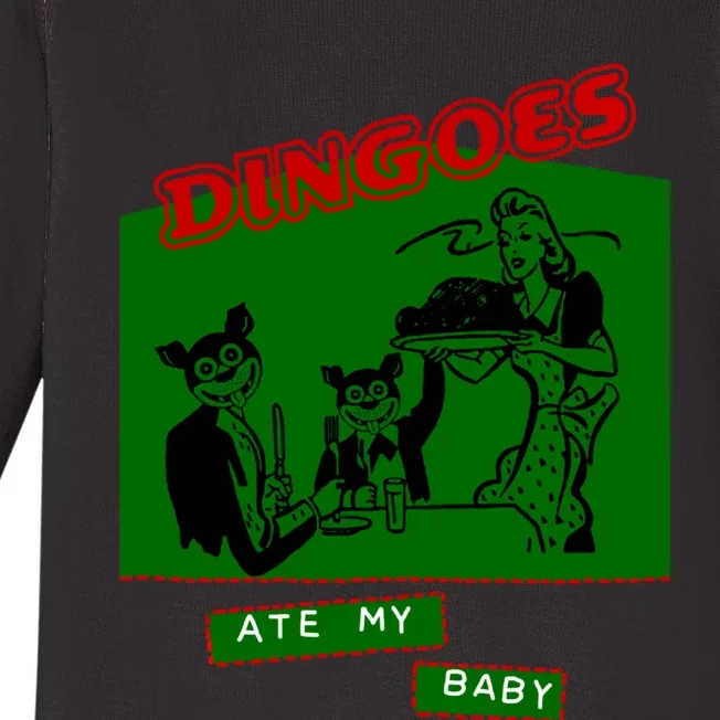 Dingoes Ate My Ba Baby Long Sleeve Bodysuit