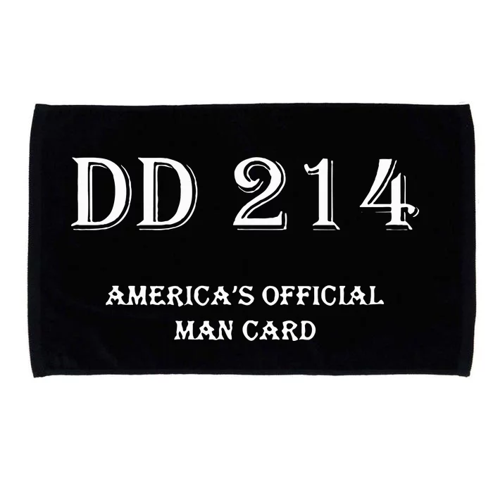 Dd214 America Man Card Microfiber Hand Towel