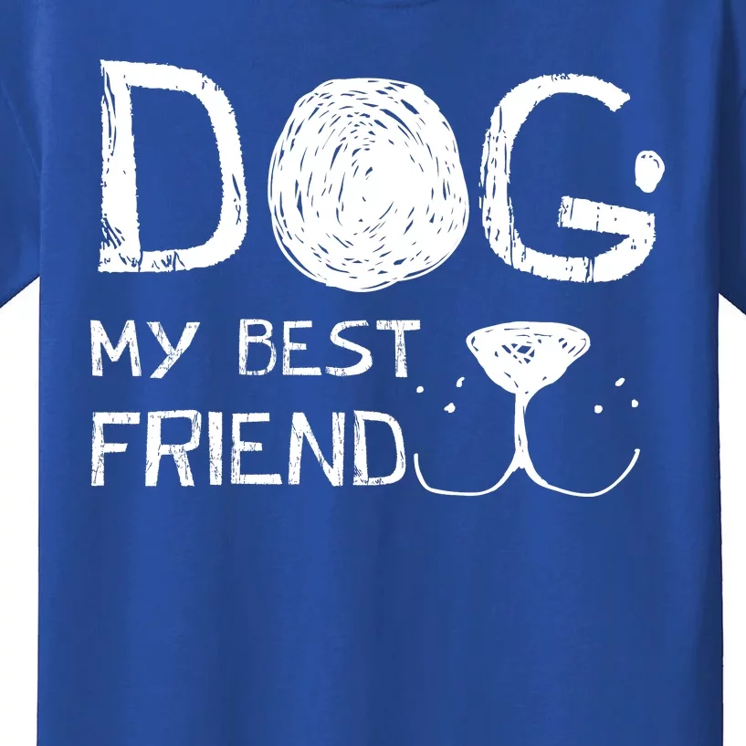 Dogs Are My Best Friend Kids T-Shirt