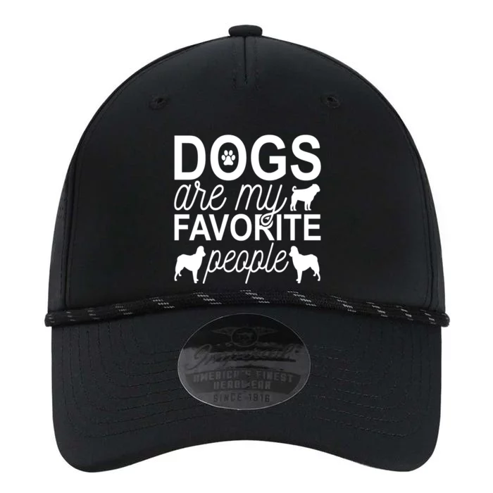 Dogs Are My Favorite People Funny Gift Hund Mops Artikel Möpse Mops Gift Performance The Dyno Cap