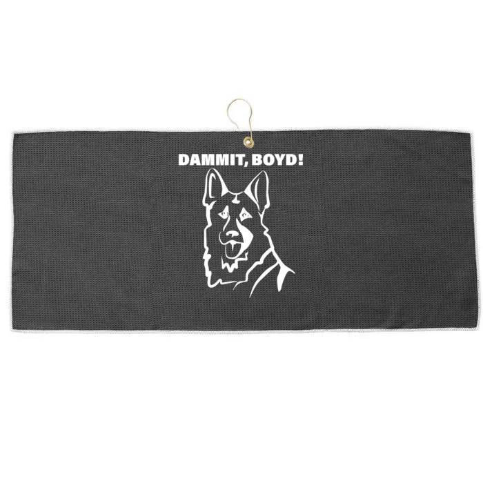 Dammit Boyd! Large Microfiber Waffle Golf Towel