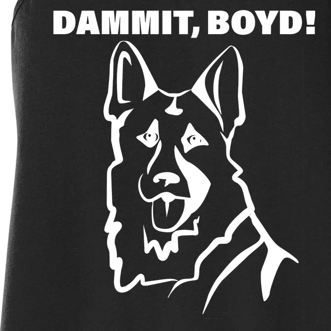 Dammit Boyd! Women's Racerback Tank