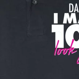 Damn! I Make 100 Look Good Birthday Softstyle Adult Sport Polo