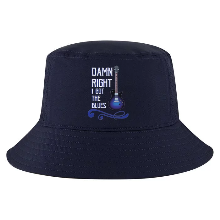 Damn Right I Got The Blues Guitar Cool Comfort Performance Bucket Hat