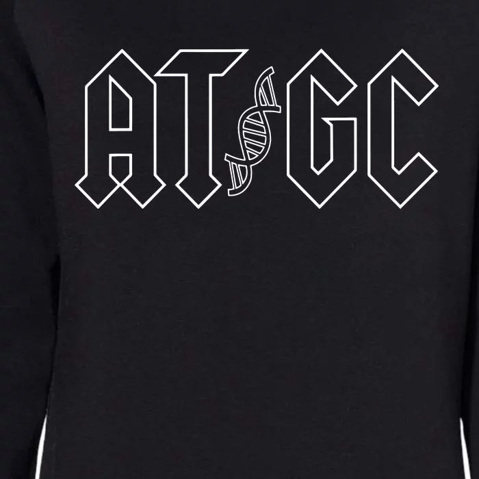 Dna Atgc Nucleotides Biology Science Teacher Womens California Wash Sweatshirt