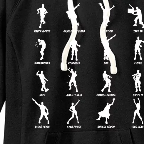 Dance Emotes Women's Fleece Hoodie