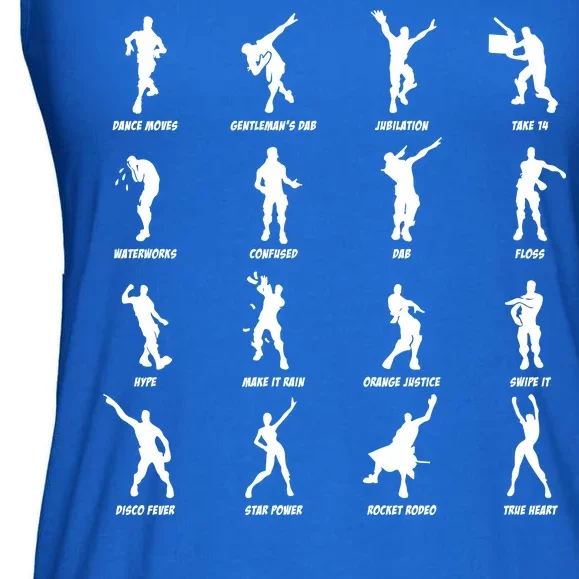 Dance Emotes Ladies Essential Flowy Tank