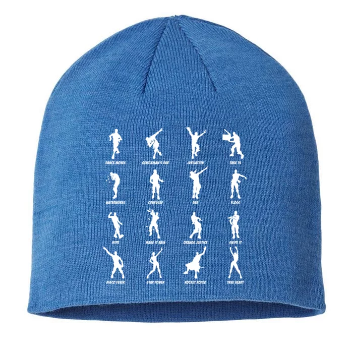 Dance Emotes 8 1/2in Sustainable Knit Beanie