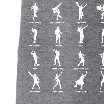 Dance Emotes Doggie 3-End Fleece Hoodie