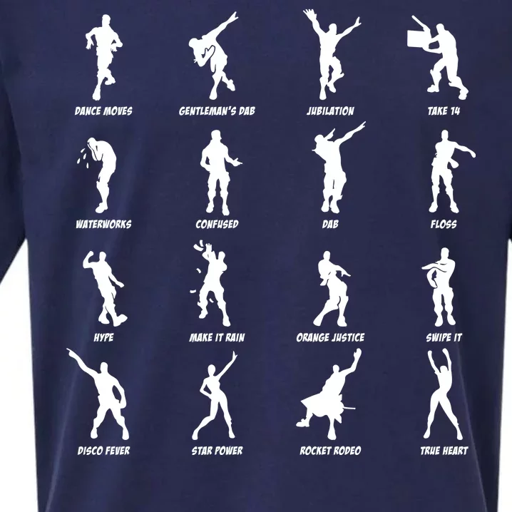 Dance Emotes Sueded Cloud Jersey T-Shirt