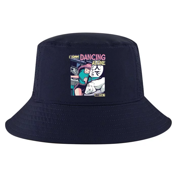 Dancing Alone Anime Cool Comfort Performance Bucket Hat