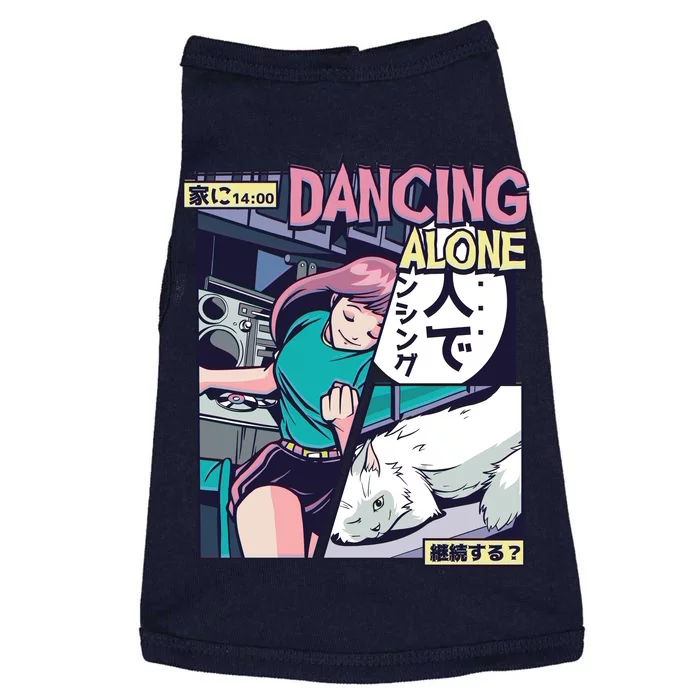 Dancing Alone Anime Doggie Tank