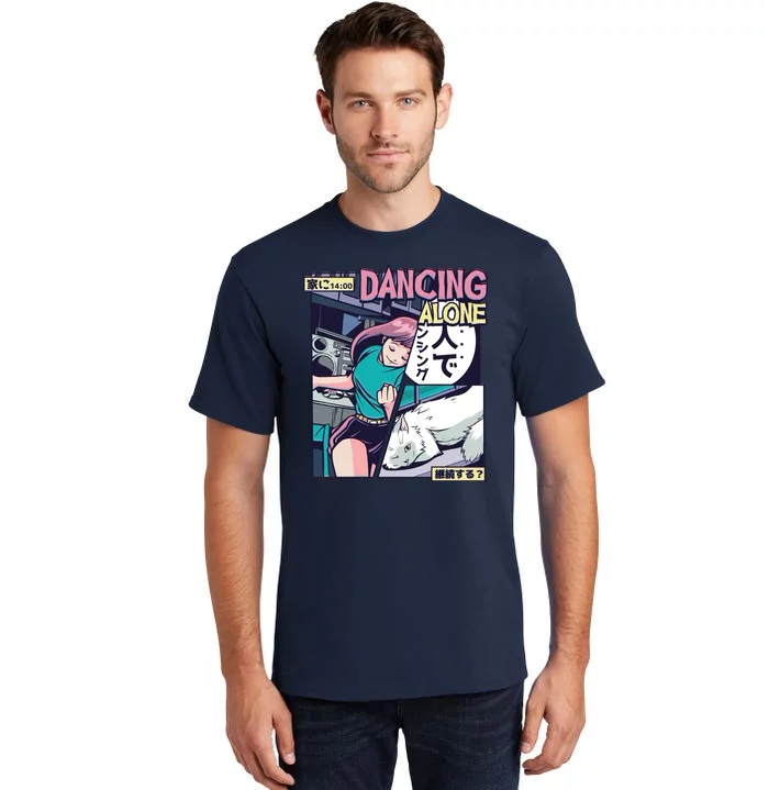 Dancing Alone Anime Tall T-Shirt