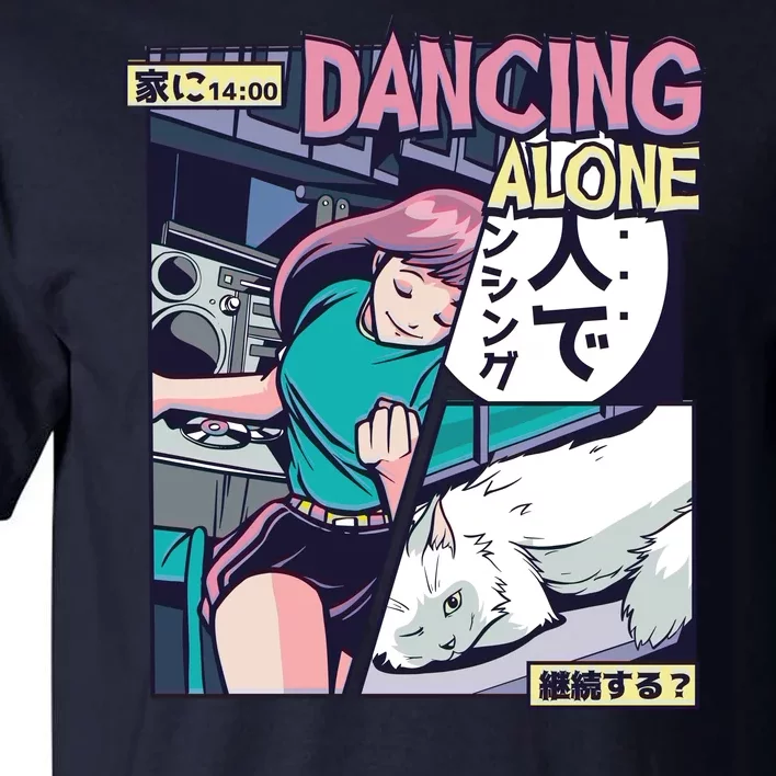 Dancing Alone Anime Tall T-Shirt