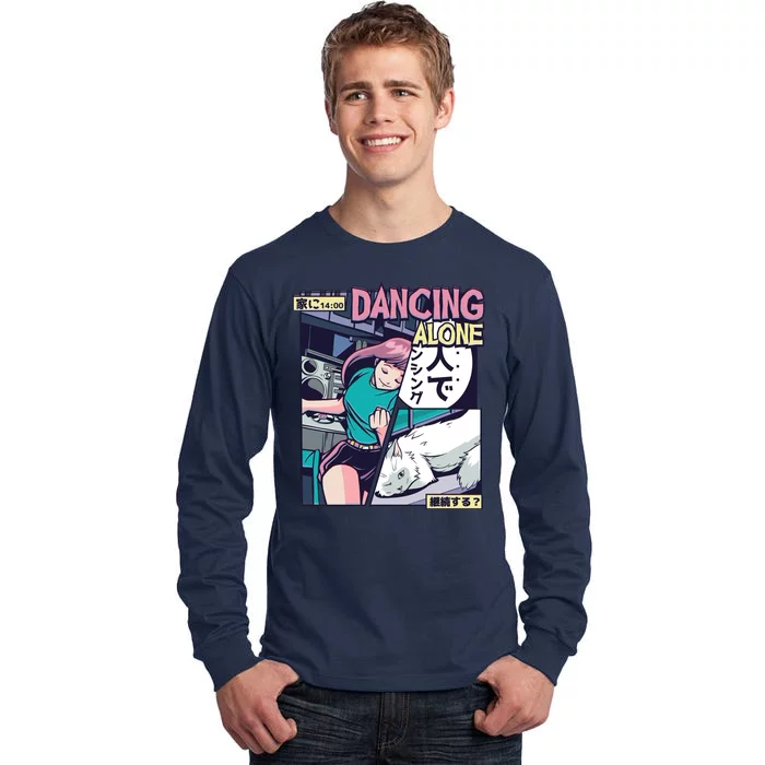 Dancing Alone Anime Tall Long Sleeve T-Shirt