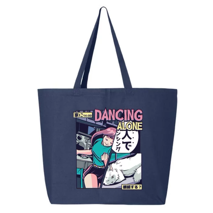 Dancing Alone Anime 25L Jumbo Tote