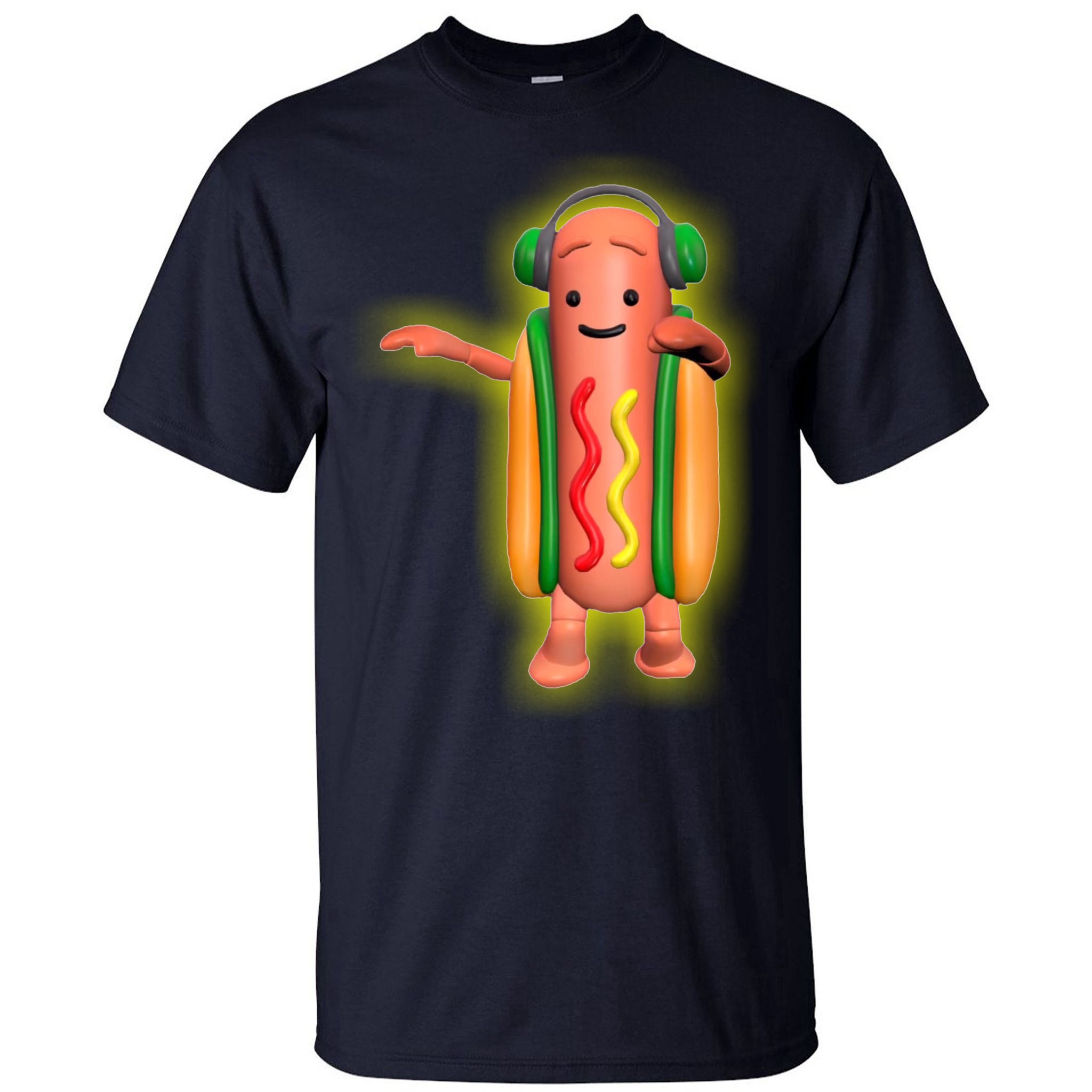 Teeshirtpalace Dancing Hot Dog Funny Filter Meme T-Shirt