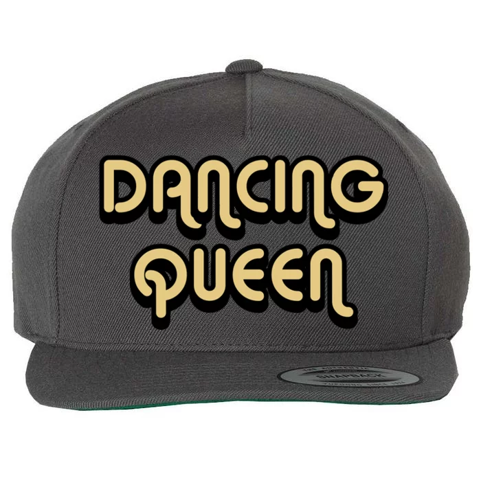 Dancing Queen Wool Snapback Cap